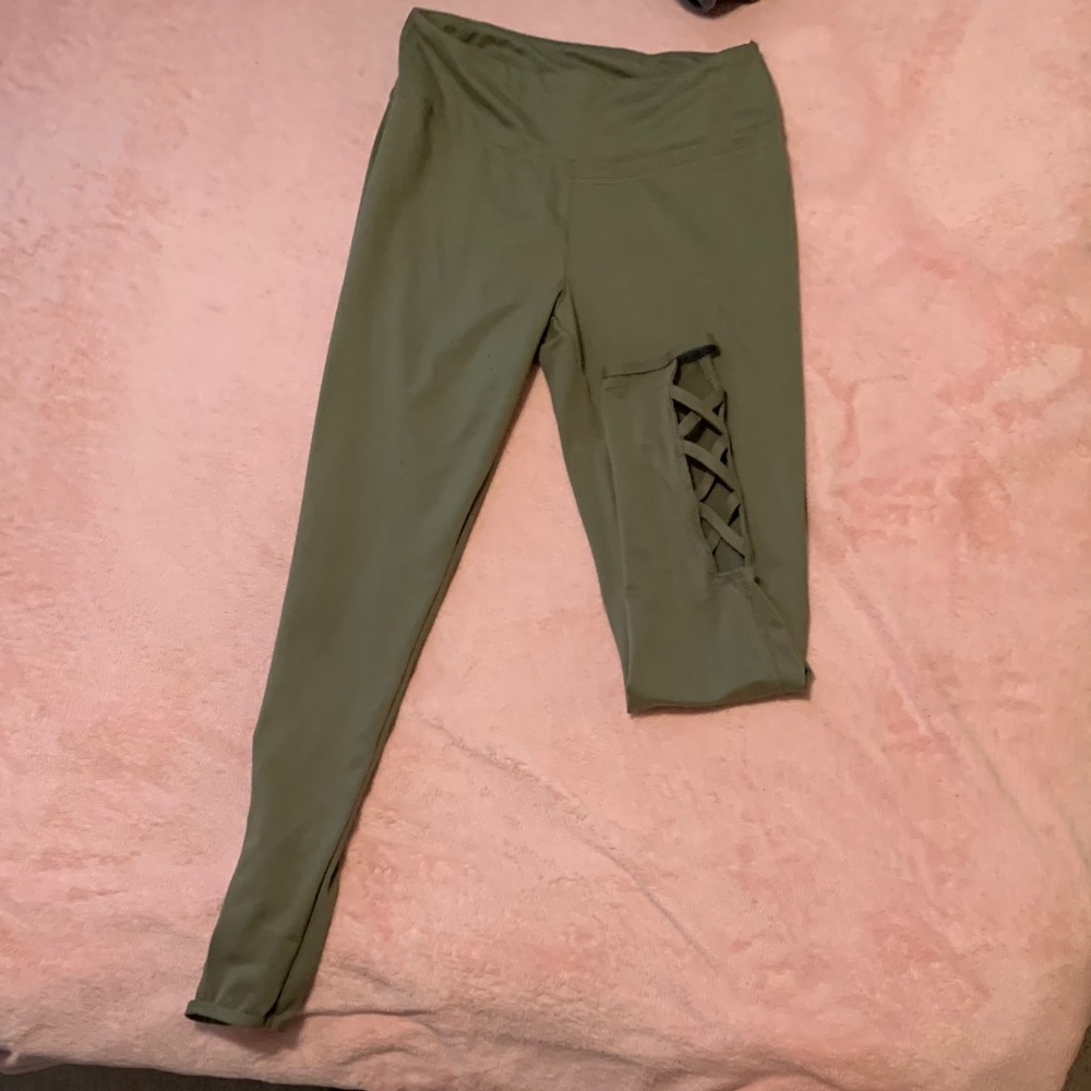 Army Green Leggings